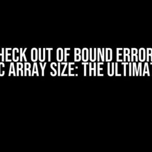 Cppcheck out of bound error with dynamic array size: The Ultimate Guide