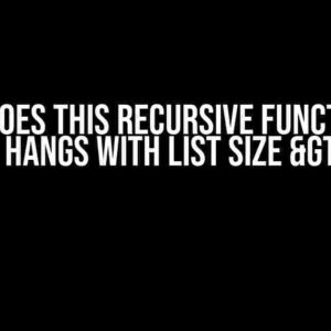 Why does this recursive Function in Bend Hangs with list size > 11?